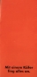 Preview: Volkswagen Modelprogram 1969 "Mit einem Kaefer fing alles an" Carbrochure (7746)
